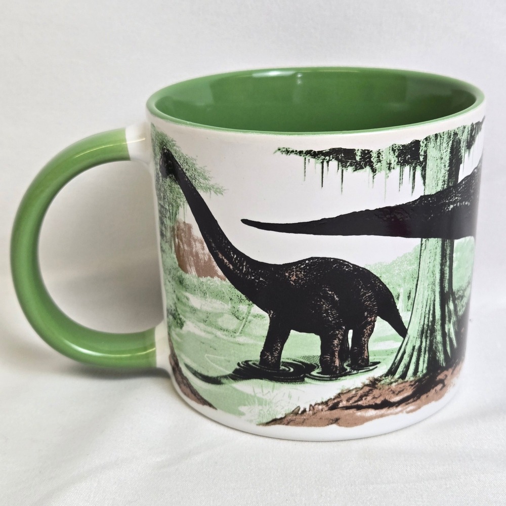 The Unemployed Philosophers‎ Guild Disappearing Dinosaurs Coffee Mug 2015